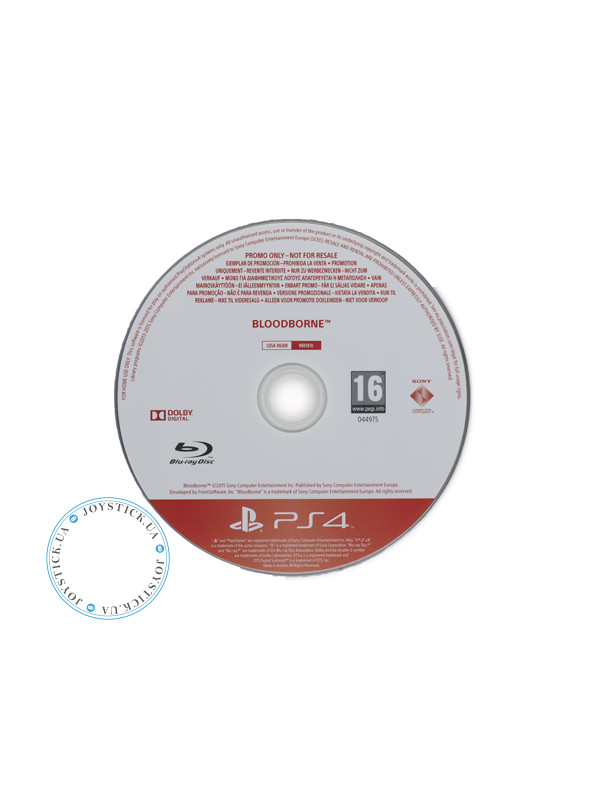 Bloodborne (PS4) Промо Диск Б/В